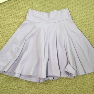 American apparel lavender skater skirt